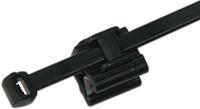 156-00007-t50rosec24-pa66hspa66hirhs-bk HellermannTyton Cable Tie, Assembly, 200mm, Black Polyamide 6.6 (PA66), Pk-100
