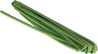 398-076 RS PRO Heat Shrink Tubing, Green/Yellow 6.4mm Sleeve Dia. x 1.2m Length 2:1 Ratio