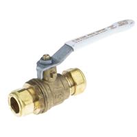 486-293 RS PRO Brass Reduced Bore, 2 Way, Ball Valve, Compression 15mm, 15mm