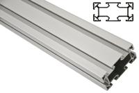 xcbl-3x44x88 FlexLink Silver Aluminium Profile Strut, 44 x 88 mm, 11mm Groove, 3000mm Length, Series XC
