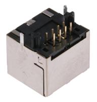ss-60300-004 Bel-Stewart SS-60300 Series Female RJ45 Connector, Cat6a Right Angle