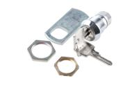 f6e-03-2-455e Euro-Locks a Lowe & Fletcher group Company Camlock, 19mm Panel-to-Tongue, 20.1 x 17.6mm Cutout, Key Unlock