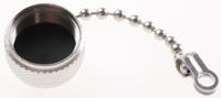 r161853000 Radiall RF Connector Dust Cap for N Type Connector Male  Cord Included