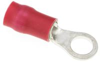 fvdws125-m4lf JST, R Insulated Ring Terminal, 4mm Stud Size, 0.25mm² to 1.65mm² Wire Size, Red
