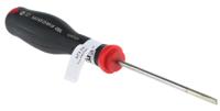 at35x75 Facom Slotted  Screwdriver, 3.5 x 0.6 mm Tip, 75 mm Blade, 178 mm Overall