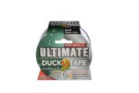 232152 DUCK TAPE Duck Tape  Duct Tape, 25m x 50mm, Black, Gloss Finish