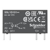 ssl1d101jd Schneider Electric SSL Series Solid State Relay, 0.1 A Load, PCB Mount, 48 V dc Load, 12 V dc Control