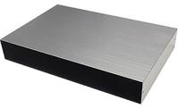 ym40-6-25 Takachi Electric Industrial YM Black Aluminium Project Box, 400 x 250 x 55mm