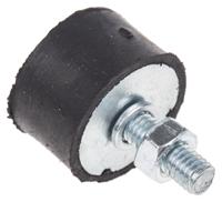 2515vd18-45 FIBET M6 Anti Vibration Mount, Male to Female Bobbin with 46.2kg Compression Load