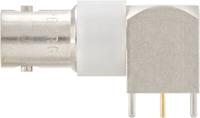 51k204-400a5 Rosenberger, Jack PCB Mount BNC Connector, 50Ω, Through Hole Termination, Right Angle Body
