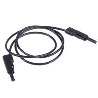 973646100 Hirschmann Test & Measurement, 16A, 30 V ac, 60V dc, Black, 1m Lead Length