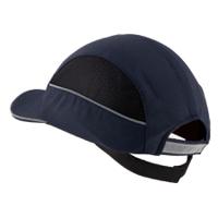 allc02v05 SURFLEX Navy Standard Peak Bump Cap, ABS Protective Material