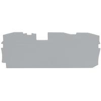 2010-1391 WAGO TOPJOB S Series End And Intermediate Plate for Use with DIN Rail Terminal Block