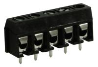 897-0742 RS PRO PCB Terminal Block, 5-Contact, 5mm Pitch, Through Hole Mount, 1-Row, Screw Termination