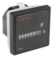 bg-4027-12-48v Muller BG 40 Hour Meter, 7 Digit, 12 → 48 V dc