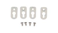 1556footgy-4 Hammond 1556 Series ABS Plastic Accessory Kit for Use with General Purpose Enclosure, 51 x 51 x 5mm