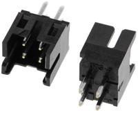 df11-4dp-2dsa01 Hirose DF11 Series Straight Through Hole PCB Header, 4 Contact(s), 2 mm Pitch, 2 Row, Shrouded