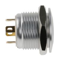 175-8550 RS PRO Illuminated Push Button Switch, Momentary, Panel Mount, 16mm Cutout, SPST, White LED, 36V dc, IP67