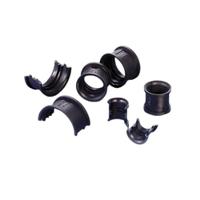 bgn-r29 Half Shell Insert, Conduit Fitting, 29mm Nominal Size, Polyamide 6, Black