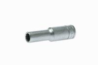 m120611-c Teng Tools 1/2 in Drive 11mm Deep Socket, 12 point, 79 mm Overall Length
