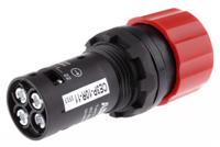 ce3p-10r-11 ABB 1SFA Series Pull Release Emergency Stop Push Button, Panel Mount, 22.5mm Cutout, SPDT, IP66, IP67, IP69K