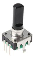 pec12r-4225f-s0024 Bourns 24 Pulse Incremental Mechanical Rotary Encoder with a 6 mm Flat Shaft, Through Hole
