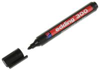 300-001 Edding Fine Tip Black Marker Pen