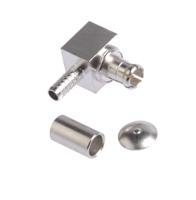 r213182007w Radiall, Plug Cable Mount MCX Connector, 75Ω, Crimp Termination, Right Angle Body