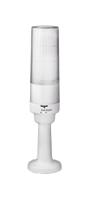 mt60-f100-s-230v-ac AUER Signal MT60 Series Green, Red, Yellow Electronic Sounder Signal Tower, 3 Lights, 230 V ac, Tube Base Mounted