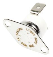 2455rc-90820388 Honeywell Bi-Metallic Thermostat, Opens at +160°C, Closes at +135°C, +260°C Max, SPST NC, Automatic Reset