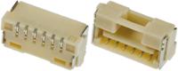 502386-0670 Molex CLIK-Mate Series Right Angle Surface Mount PCB Socket, 6-Contact, 1-Row, 1.25mm Pitch, Solder Termination