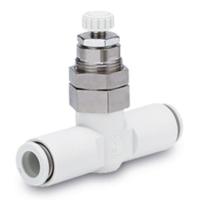 as2001f-06-3 SMC AS Series Speed Controller, 6mm Tube Inlet Port x 6mm Tube Outlet Port