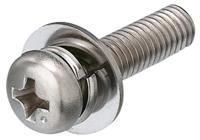 m3x5 Yahata Neji Plain Pan Stainless Steel Tamper Proof Security Screw, M3 x 5mm