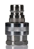 63506a3 Nito Hose Connector, Straight Coupling Set, BSP 3/4in 3/4in ID, 25 bar