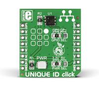 mikroe-1819 MikroElektronika MIKROE-1819, UNIQUE ID click Development Board for DS2401 for MikroBUS