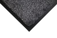 lm010602 Coba Europe COBAwash, Entrance Mat, Straight Set, Indoor Use, Black/Steel, 0.85m 1.5m 8mm