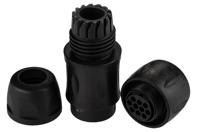 uts6jc1210s Souriau Sunbank by Eaton Circular Connector, 10 Contacts, Cable, Standard Connector, Socket, Female, IP68, IP69K, UTS