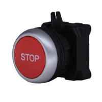 188-1134 RS PRO Red Spring Return Push Button Head, 22mm Cutout, IP65