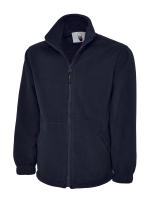 uc601nvy-s Uneek Men Fleece Jacket S