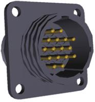 1-207303-3 TE Connectivity Circular Connector, 16 Contacts, Panel, Standard Connector, Socket, Male, CPC Series