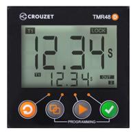 mde1r05mva Crouzet Syr-Line Series Panel Mount Timer Relay, 100 → 240V ac/dc, 1-Contact, 0.001 → 9.999 s, 0.01