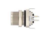 t4040110044-000 TE Connectivity Circular Connector, 4 Contacts, Rear, M8 Connector, Socket, Female, IP67, T4040110044 Series