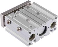 mgpm16-20z SMC Pneumatic Guided Cylinder - 16mm Bore, 20mm Stroke, MGP Series, Double Acting