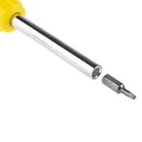 0-68-010 Stanley Phillips, Pozidriv, Slotted, Square Ratchet Screwdriver & Bit Set, 250 mm length