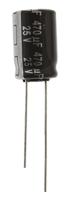 eeueb1e471 Panasonic 470μF Aluminium Electrolytic Capacitor 25V dc, Radial, Through Hole - EEUEB1E471