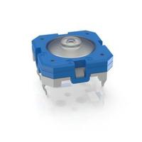 1140125020000 RAFI IP54 Blue Momentary Tactile Switch, 1 NO 100mA 12mm Through Hole