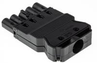 9295440531 Wieland GST18i5 Series Mini Connector, 5-Pole, Male, Cable Mount, 20A, IP20