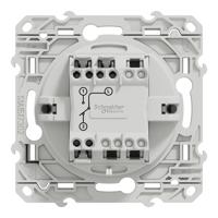 s530263 Schneider Electric Grey Rocker Switch, 2 Way, 1 Gang, Odace
