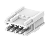 2391423-4 TE Connectivity 2391423 Series Receptacle Edge Connector, Board Mount, 4-Contacts, 2.5mm Pitch, 1-Row, Crimp Termination