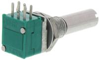 rk09712200jb Alps Alpine RK097 10kΩ Rotary Carbon Film Potentiometer, Panel Mount (Through Hole), RK09712200JB